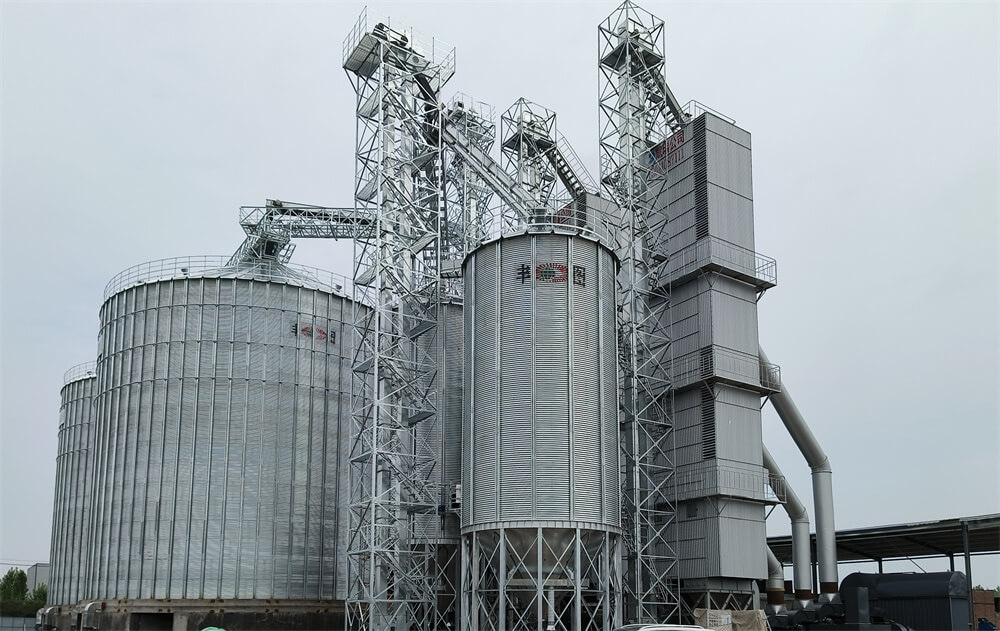 3,000 t grain silo project reference